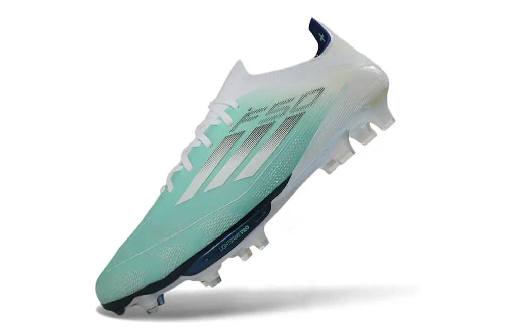 Close-up of Adidas F50+ Elite FG Football Boots Upper Material