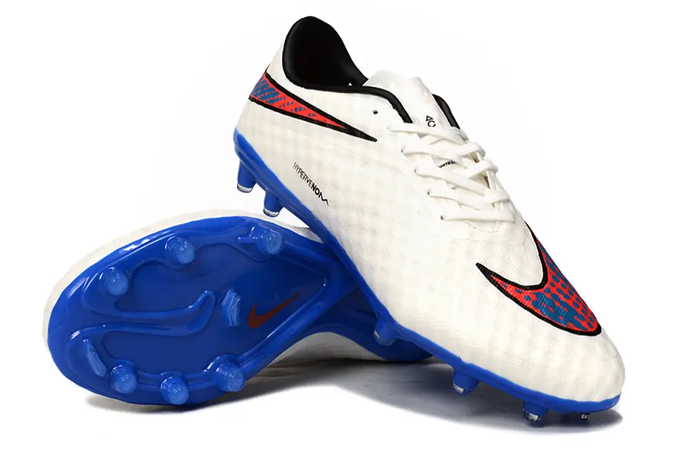 Nike Hypervenom Phantom Elite FG Shine Through Pack - White / Blue / Crimson FG