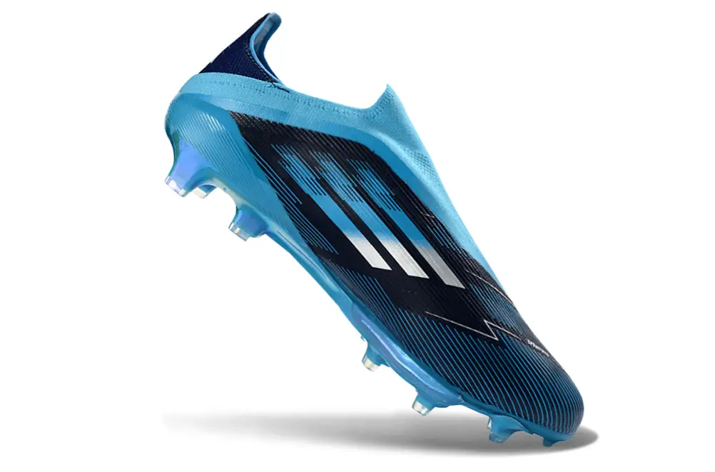 Adidas F50+ Elite FG Laceless Soccer Cleats, detailed view of laceless feature