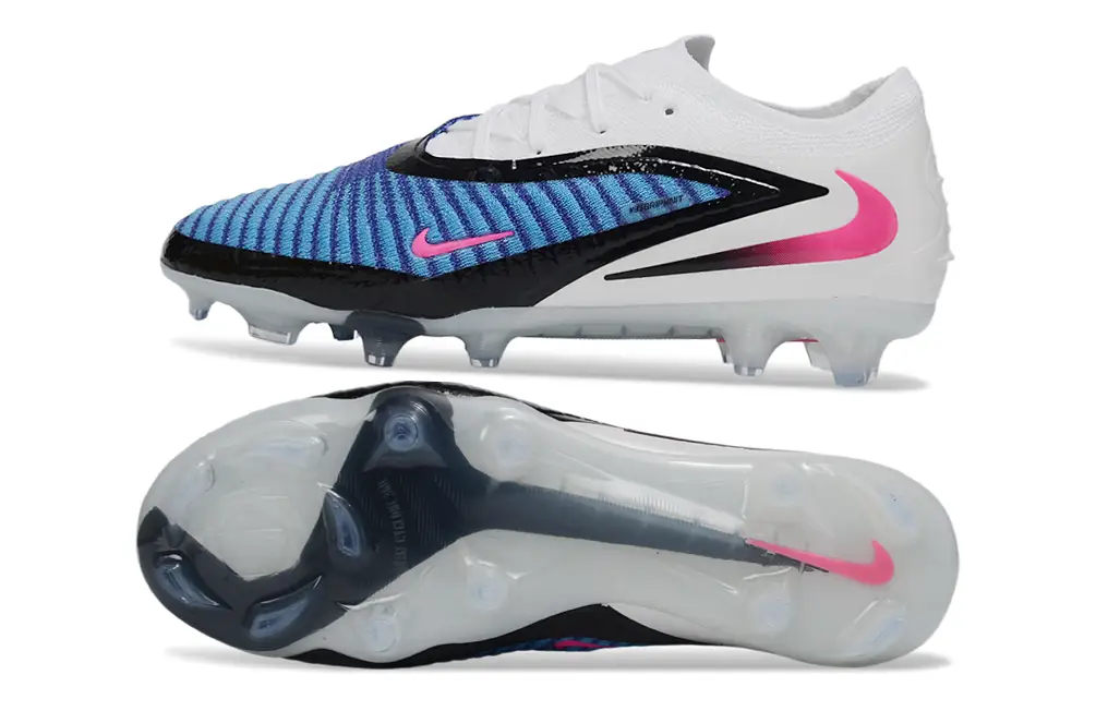 Detailed view of Nike Phantom 6 Elite FG soccer cleat, highlighting key components and design elements