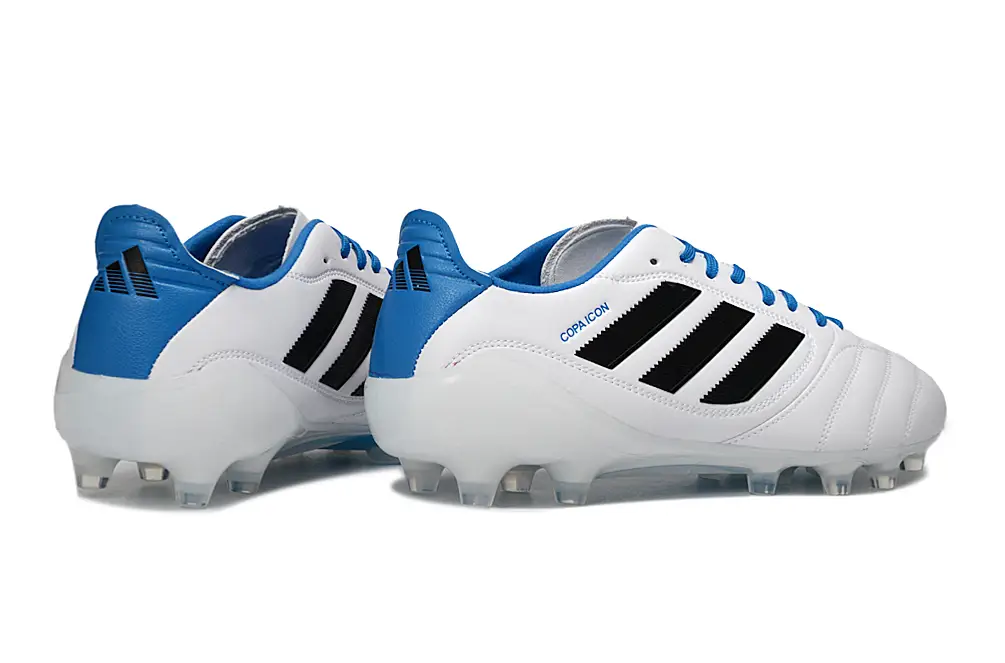 Side view of Adidas Copa Icon II Elite FG soccer cleats, emphasizing style and professionalism